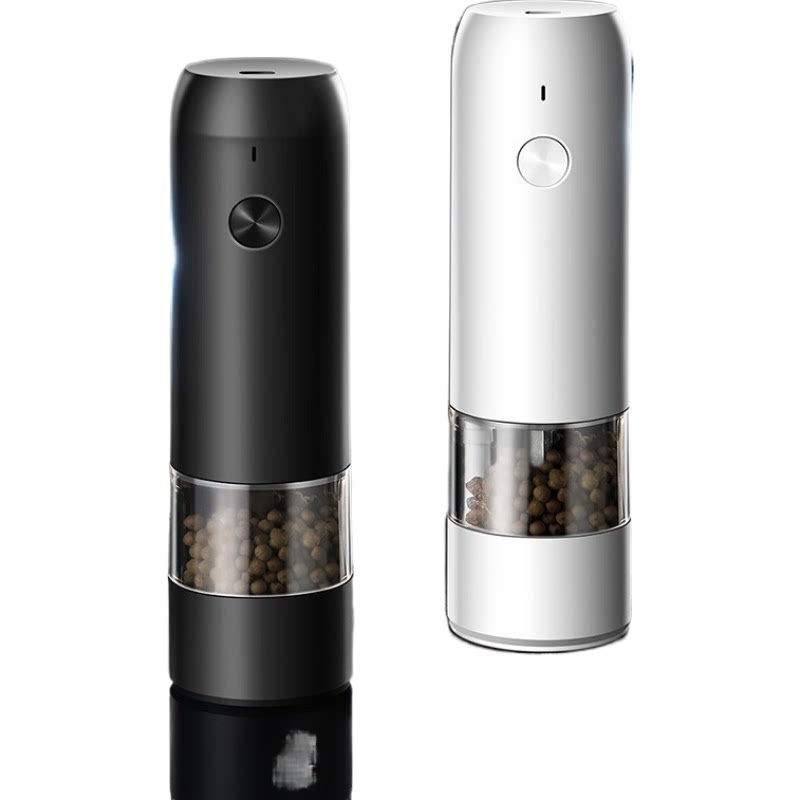 厨房胡椒研磨器电动粗细调料瓶