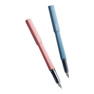 PLATINUM白金小流星钢笔PQ-200小学生练字专用入门万年笔儿童马卡龙色八角形笔可替换墨囊硬笔书法官方旗舰店