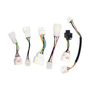 新国标电动车霍尔转换头电机线路转换线电瓶车转接线