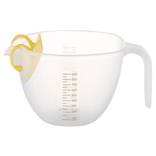 过滤量杯带刻度厨房用食品级淘米网多功能烘焙大容量鸡蛋液打蛋杯