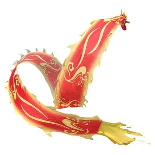 广场舞健身龙头彩绸可水洗单人甩龙初学成人中老年彩带舞龙包邮