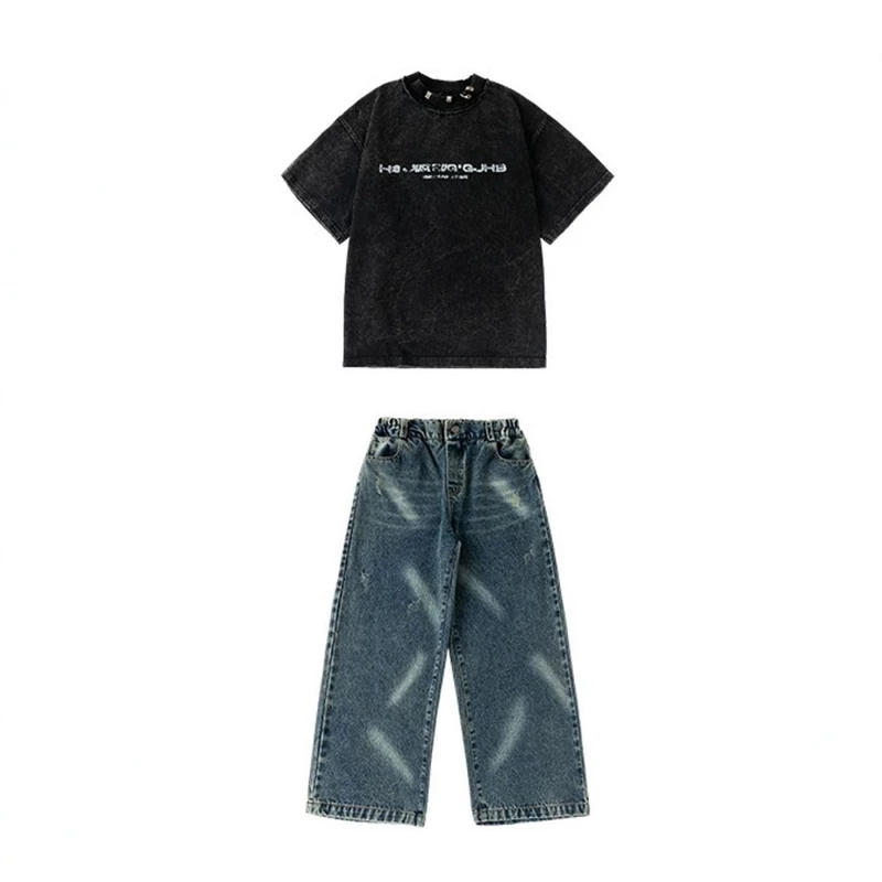 街舞服装儿童hiphop穿搭
