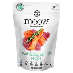 Meow猫冻干主食鳕鱼鹿肉全期新西兰进口猫咪冻干生骨肉无谷肉猫粮
