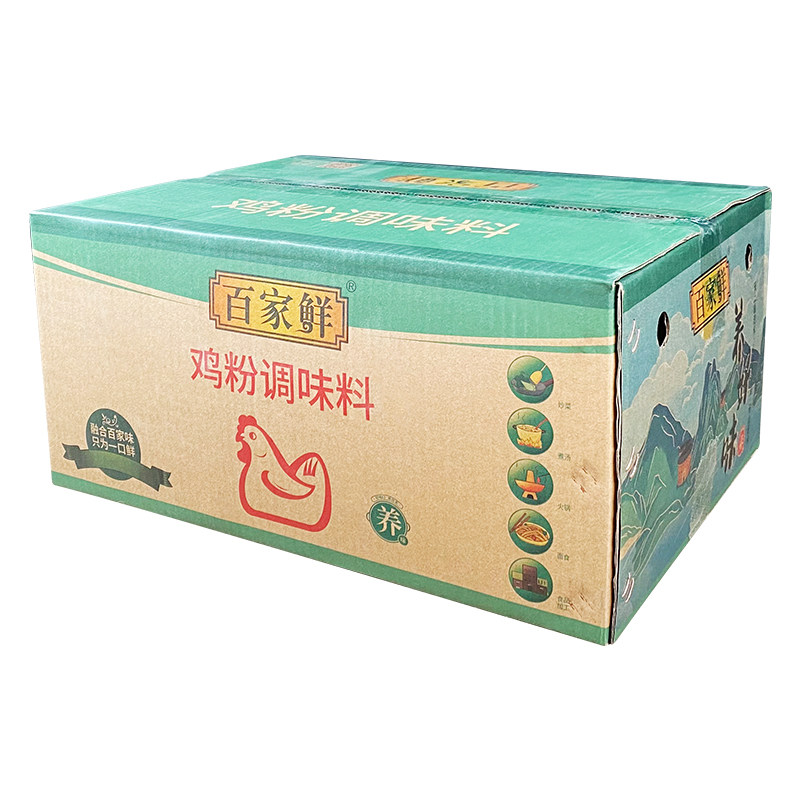 百家鲜鸡精调味料1kg*12罐装商用