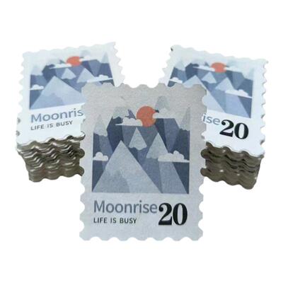 鲁班小姐邮票贴纸定制30R200张