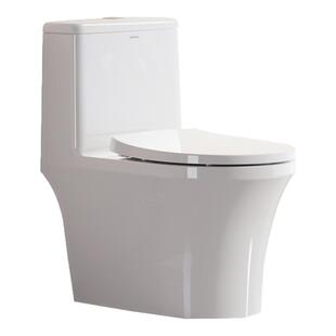 箭牌卫浴马桶无棱内壁大冲力家用厕所防溅防臭抽水节水连体坐便器