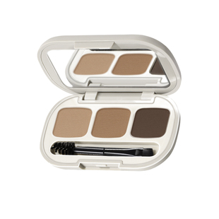 novo三色眉粉盘防水防汗修容眉笔持久不脱色自然立体野生眉初学者