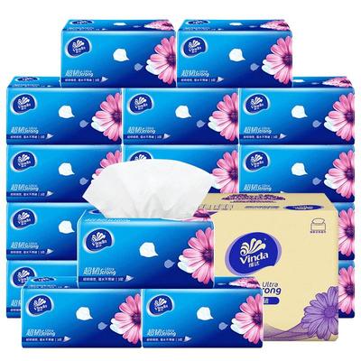 维达纸巾M码24包整箱家用