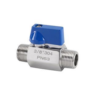 304不锈钢1分2分3分4分6分1寸双外丝内丝加厚迷你小球阀开关阀门