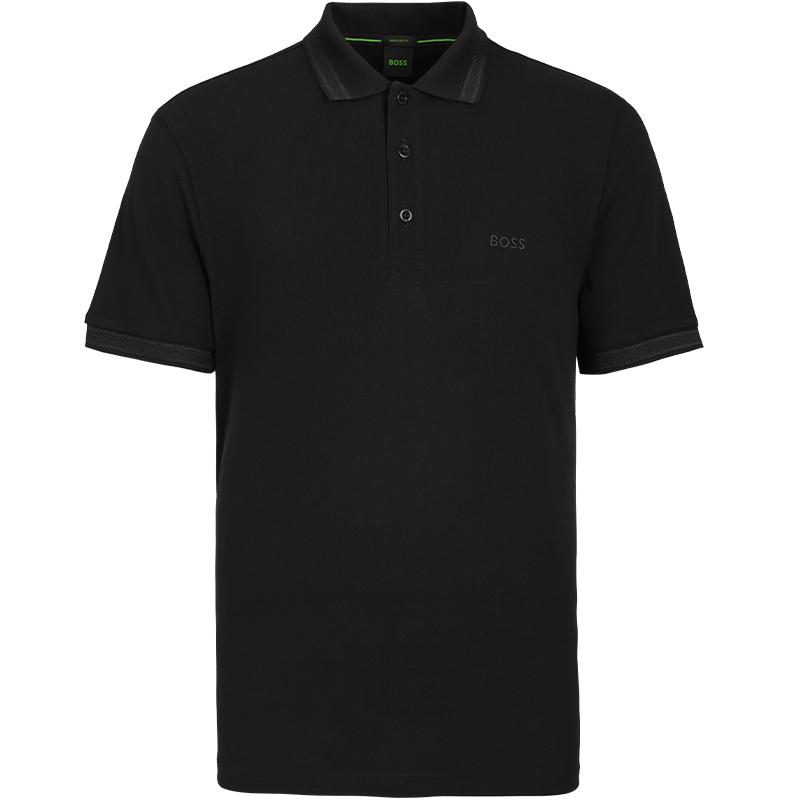 Hugo Boss男士2025夏季新款高端品牌商务休闲全棉T恤短袖polo衫潮