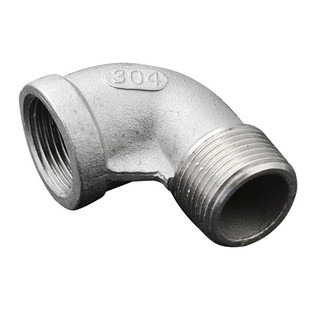 304不锈钢内外丝弯头90度内外牙弯头丝扣内外弯头2分4分3分1寸