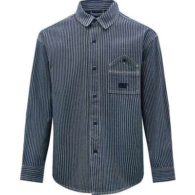 CAT卡特26春季新品男士复古工装宽松利落牛仔衬衫夹克商场同款