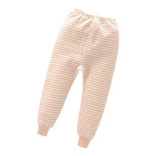 小青龙秋冬儿童彩棉加厚保暖裤男童女童纯棉中大童全棉小孩棉毛裤