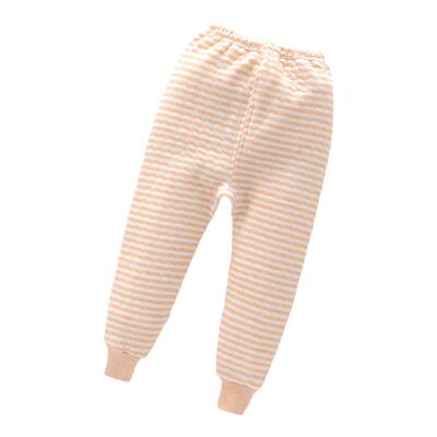 天然彩棉加厚保暖棉毛裤