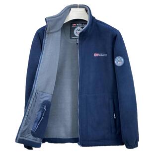 加绒加厚挪威户外保暖抗寒立领夹克外套棉服双层绒棉衣棉袄男女款