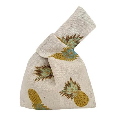 手腕包文艺棉麻布袋日式