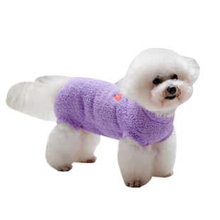 小型犬宠物衣服秋冬装背心比熊包肚子泰迪狗狗衣服秋装休闲可爱