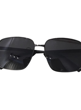 复古长方形个性百搭偏光太阳眼镜男女同款开车防紫外线高级感显瘦