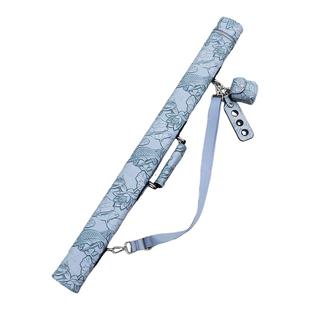 Evanley台球杆包大头杆桶两槽通用杆盒外包肩背可提一体小头杆筒