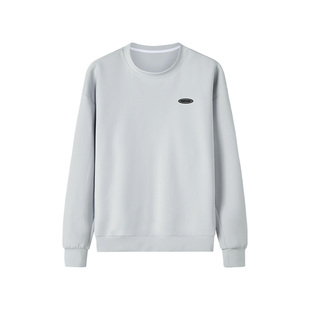 hotsuit后秀卫衣男士2026春季新款宽松圆领透气简约纯色运动上衣