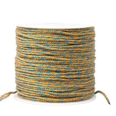 蒙古1.2mm手搓棉线菩提流苏绳子