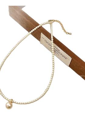 施家珍珠项链女2025新款爆款