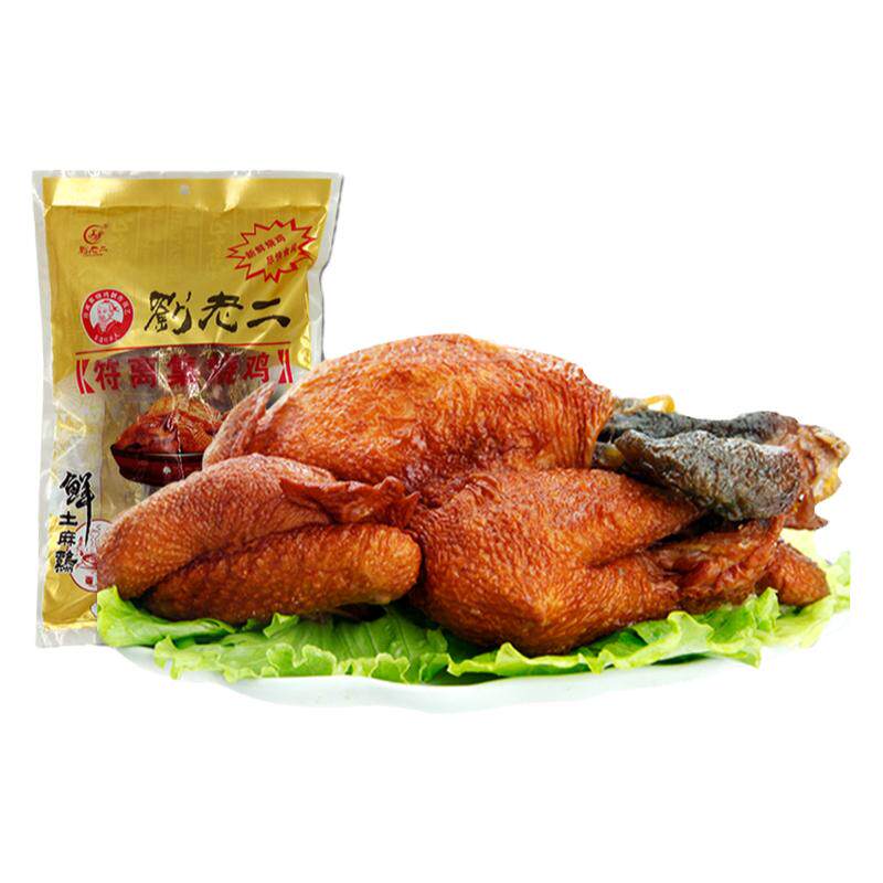 符离集烧鸡特产刘老二卤味鲜烧鸡