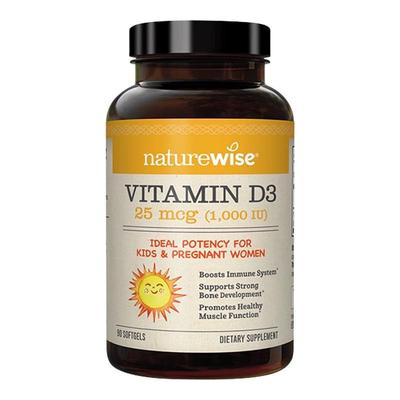 全网底价Naturewise维生素D3