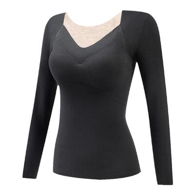 无痕保暖内衣女士发热秋冬季内穿