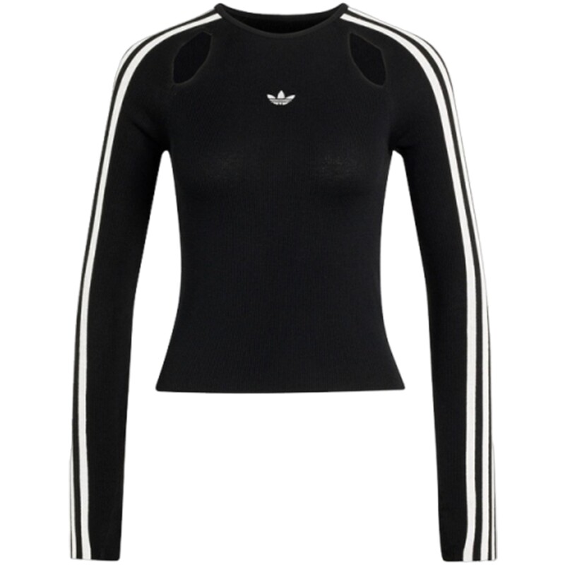 adidas阿迪达斯三叶草女子STREET W TEE LS运动休闲长袖T恤LE3632