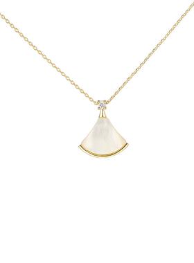 MaisonCleo魅力色彩白贝母锁骨链