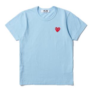 IT CDG PLAY COMME des GARCONS川久保玲 秋女装圆领短袖T恤