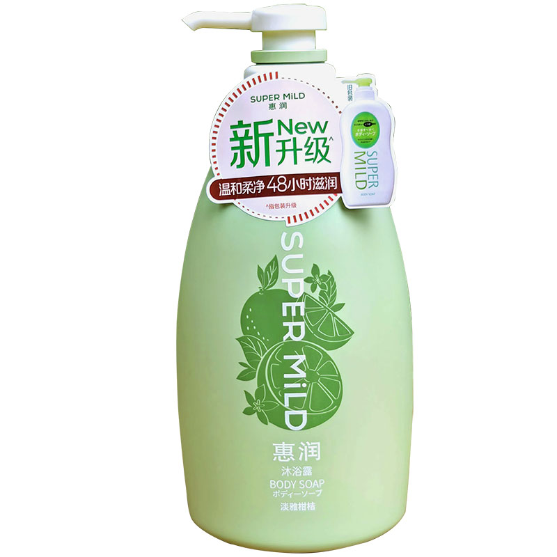 日本惠润淡雅果味香体沐浴露