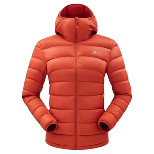 【雪狐100鹅绒服】拓路者户外女连帽90鹅绒金标p棉排骨羽绒服外套