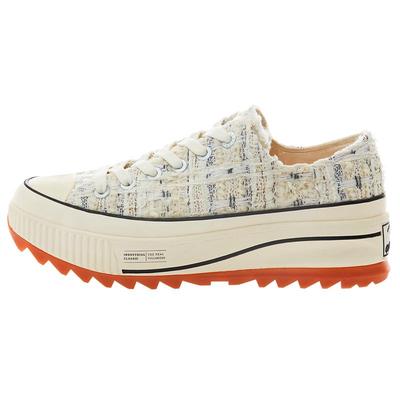 excelsior小香风休闲厚底帆布鞋