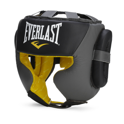 EVERLAST真皮拳击头盔护头