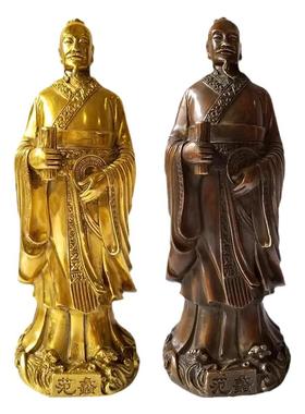 纯铜中式客厅店铺商圣范蠡文财神