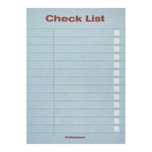 超额假期ins便签本无粘性可撕todolist日计划打卡手账拼贴便签纸