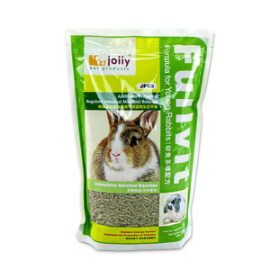 Jolly祖莉多维幼兔粮宠物兔子饲料幼年兔兔粮食垂耳兔主粮1kg