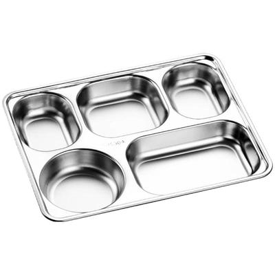 【全网热卖】304不锈钢快餐盘