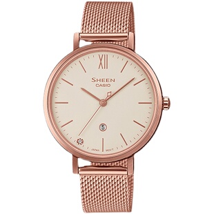 卡西欧手表Sheen SHE-4539CGM-4A/CGL/M/4540/4541CG石英女士腕表