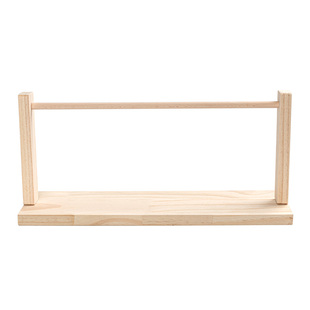 实木丝带架花店用品丝带收纳架丝带卷轴架家用DIY手工彩带收纳架