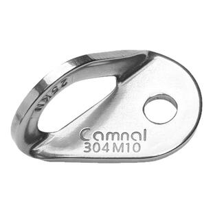 坎乐304不锈钢M10岩钉挂片户外登山攀岩探洞安全绳固定锚点装备