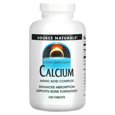SourceNaturals钙补充片补钙促进关节牙齿健康骨骼密度帮助