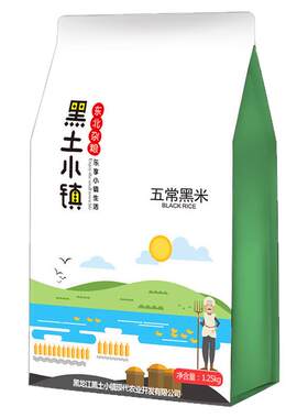 五常黑米小镇东北黑米粗粮