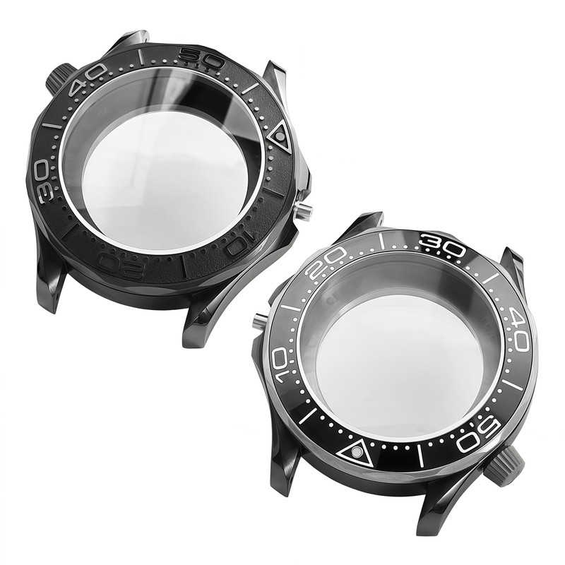 适配欧米茄海马300陶瓷表壳43mm