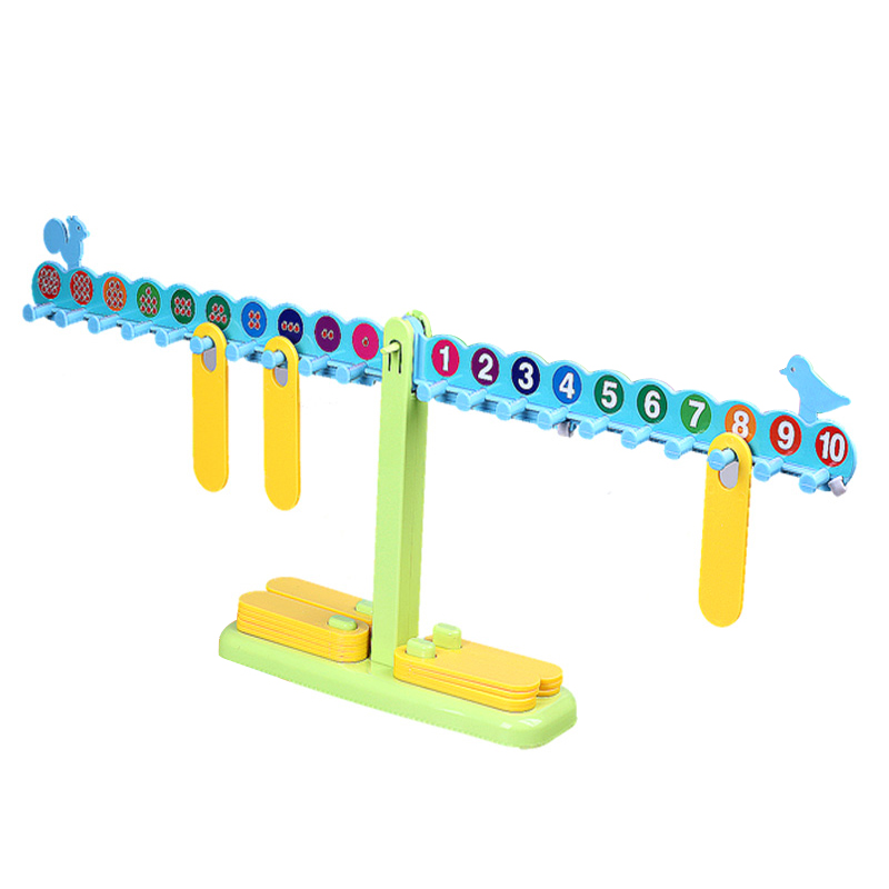 数字天平益智数学平衡桌面游戏早教数学玩具算术平衡教具秤礼物3+