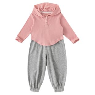 女童早春装2026新款女宝宝套装小女孩春秋款衣服儿童运动套装春季