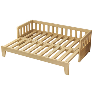 多功能实木沙发床可折叠客厅小户型推拉伸缩两用双人1.2抽拉1.5米