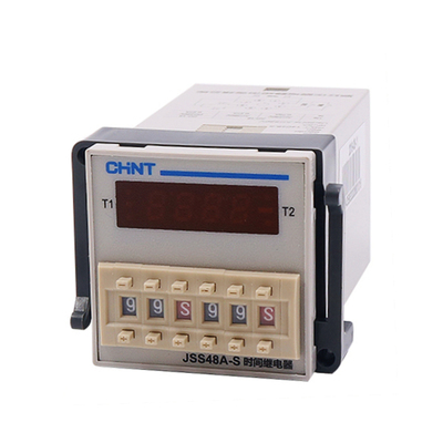正泰数显循环时控时间继电器dh48